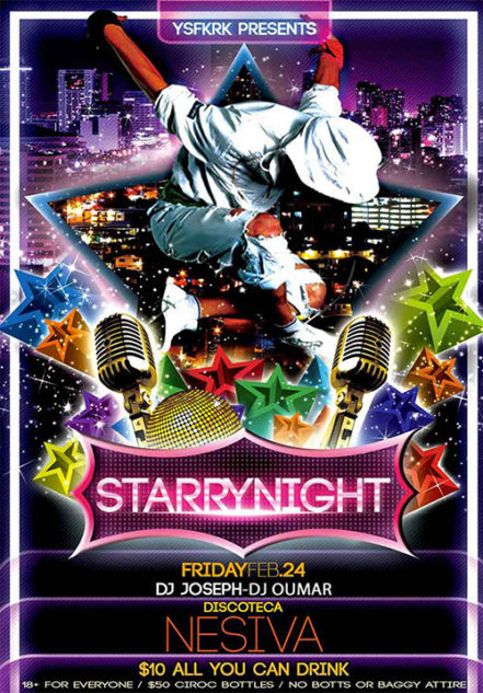 Starry Night Flyer