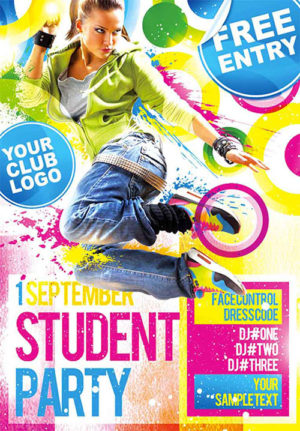 Student Party Poster