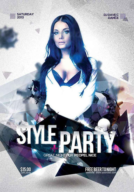 Style Party Flyer
