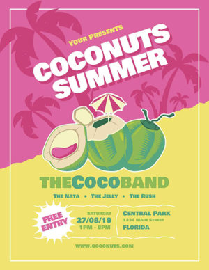 Summer Coconuts Party