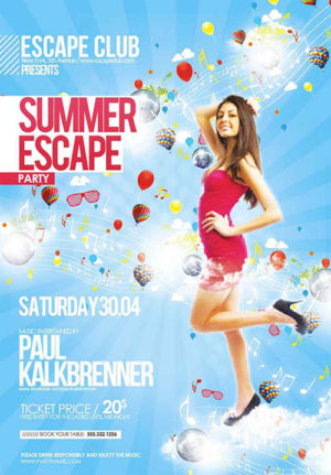Summer Escape Flyer 1
