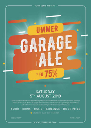 Summer Garage Sale