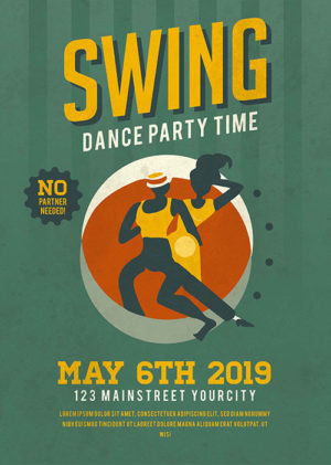 Swing Dance Flyer