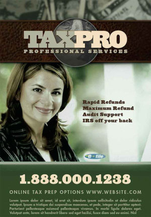 Tax Pro Flyer