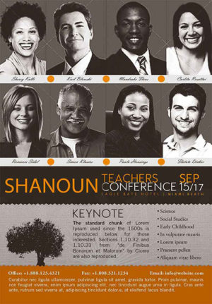 Teachers Conference Flyer