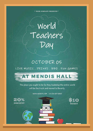 Teachers Day Flyer