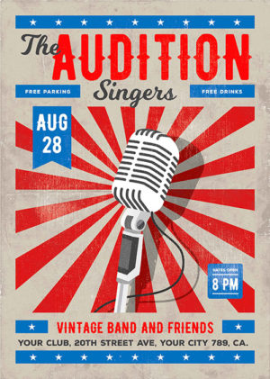 The Audition Flyer