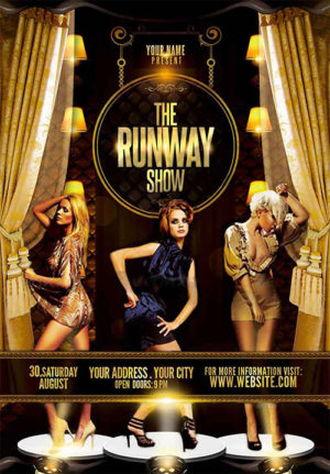 The Runway Show Flyer