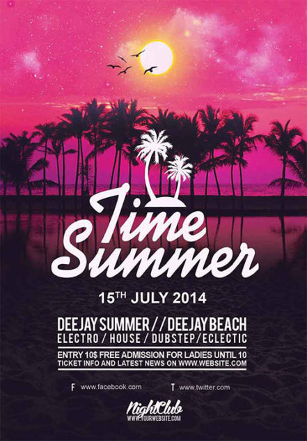 Time Summer Flyer