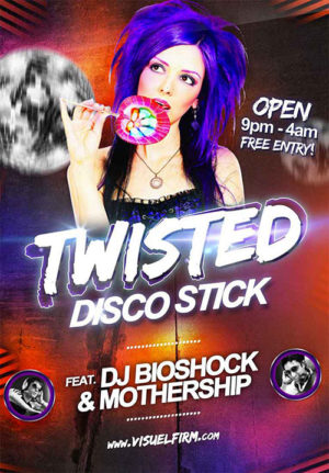 Twisted Disco Flyer
