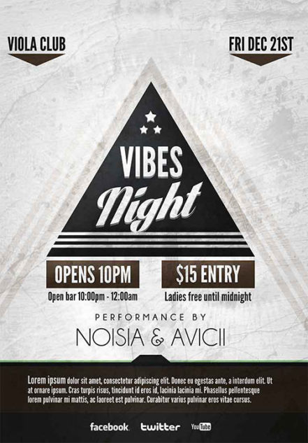 Vibes Night Flyer 7