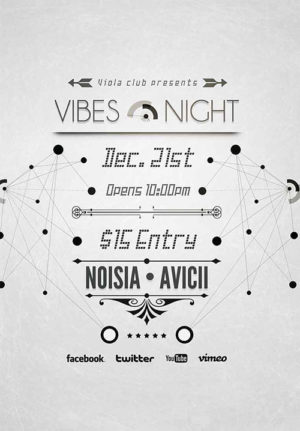 Vibes Night Flyer 8