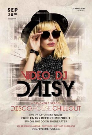 Video DJ Flyer 2