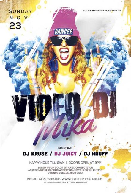 Video DJ Flyer 5