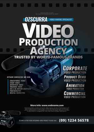 Video Production Agency Flyers 1