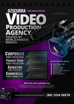 Video Production Agency Flyers 2