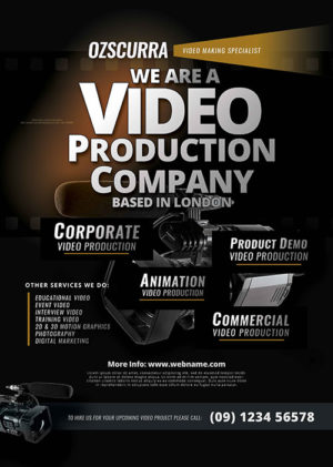 Video Production Agency Flyers 3