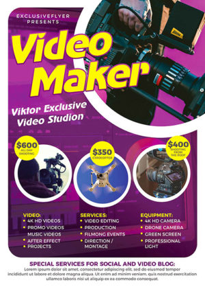 Videomaker Flyer