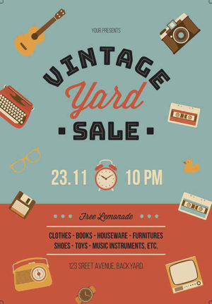 Vintage Yard Sale