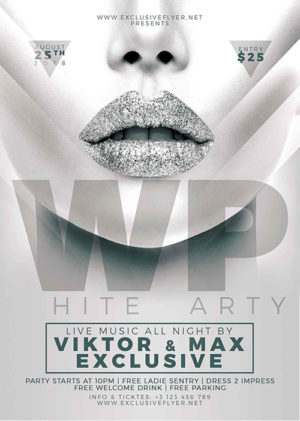White Party Flyer 7