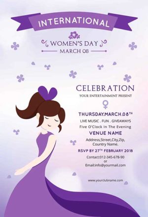 Womens Day Flyer 227