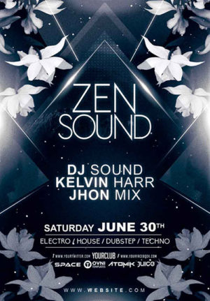 Zen Chill Flyer