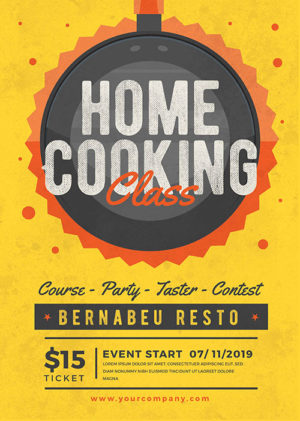 home cooking flyer 7KM
