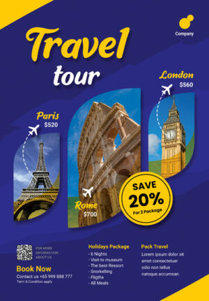 Travel and Tour Flyer Promo 5