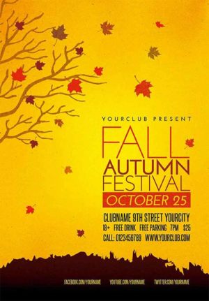 Autumn Festival Flyer 2