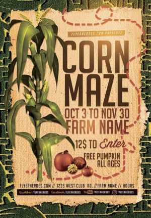 Fall Corn Maze Flyer T2