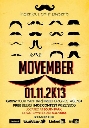 Movember Flyer 1