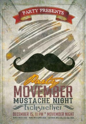 Movember Party 1
