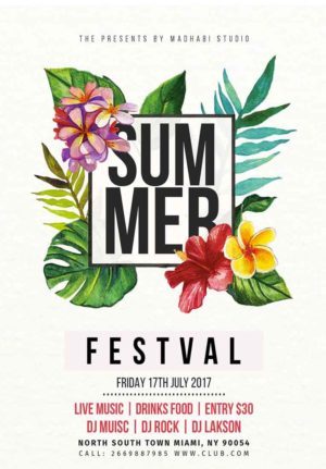 Summer Festival Flyer 3