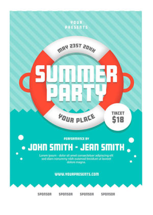 Summer Party Flyer 27