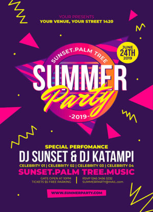 Summer Party Flyer 30