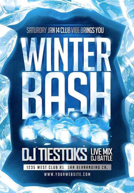 Winter Bash Flyer 3