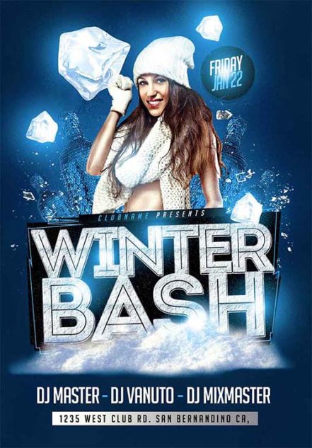 Winter Bash Flyer T