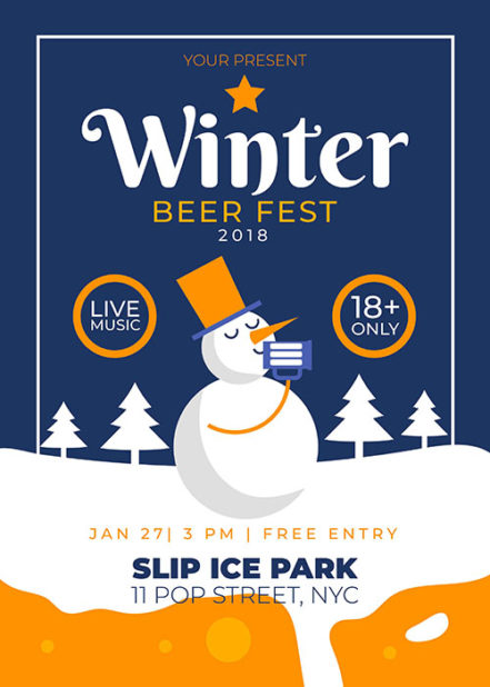 Winter Beer Fest Flyer 32
