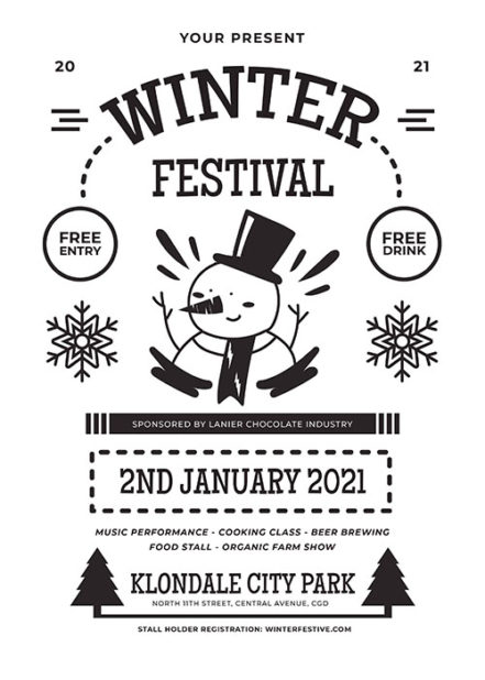 Winter Fest Flyer