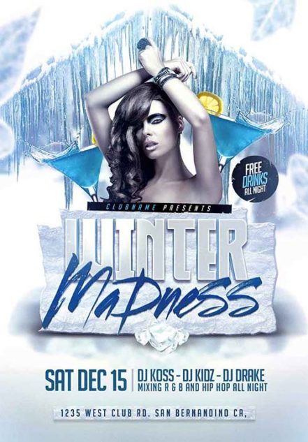 Winter Madness Flyer 1
