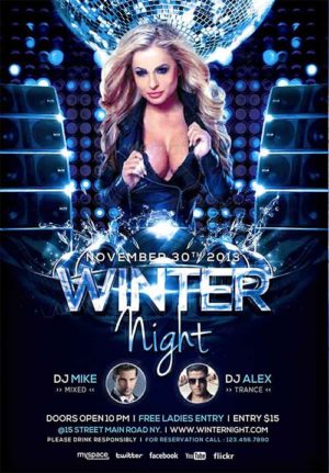 Winter Night Flyer