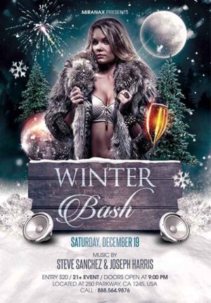 Winter Party Flyer 2