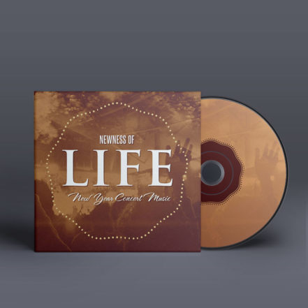 Newness of Life Concert CD Artwork