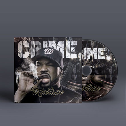 Rap Crime Mixtape CD Cover