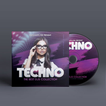 Techno CD Cover D001