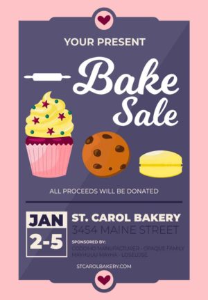 Bake Sale Flyer 43