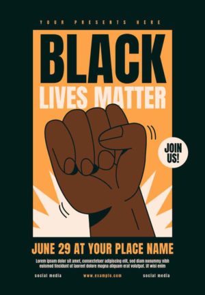 Black Lives Matter Flyer