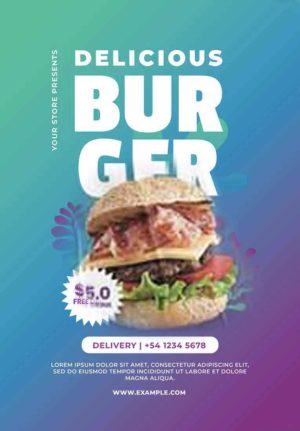 Burger Promotion 45