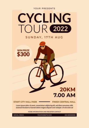 Cycling Tour Flyer