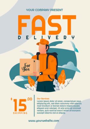 Fast Delivery Flyer